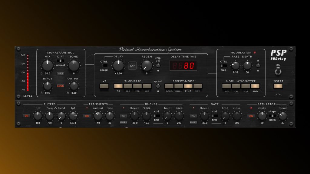 PSP Audioware PSP BBDelay -  vignette