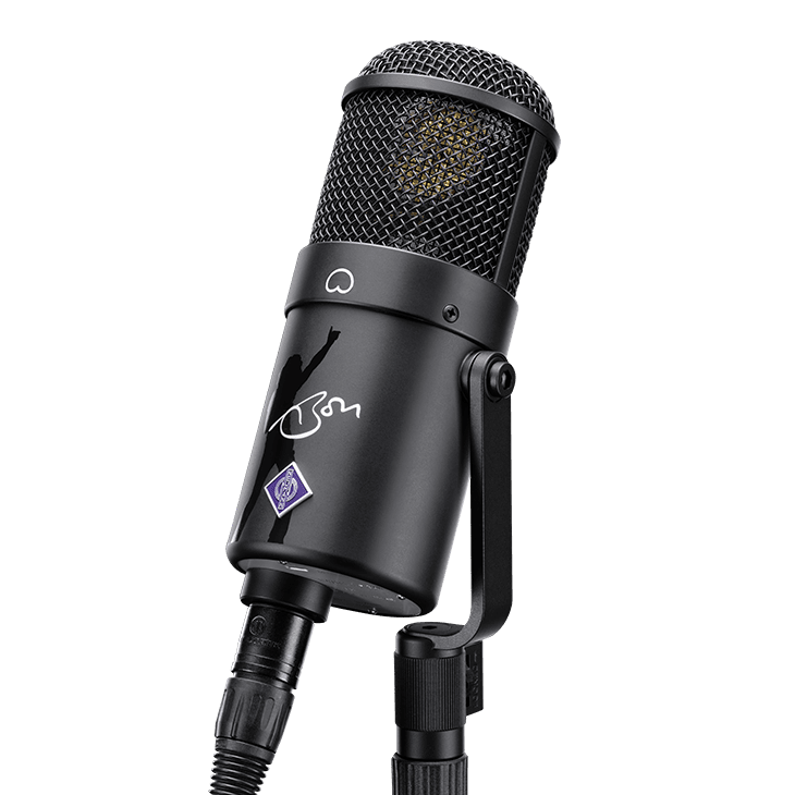 Neumann U47 FET Bon Scott Edition - vue de 3/4