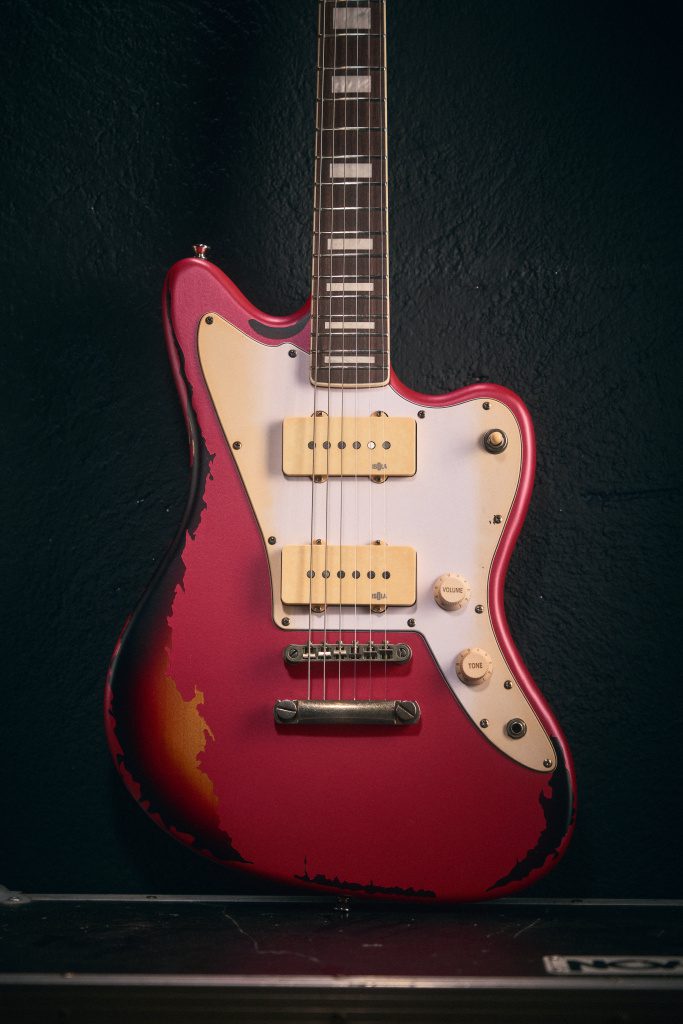 JA-60 / Heavy Aged Candy Apple over 3-Tone Sunburst