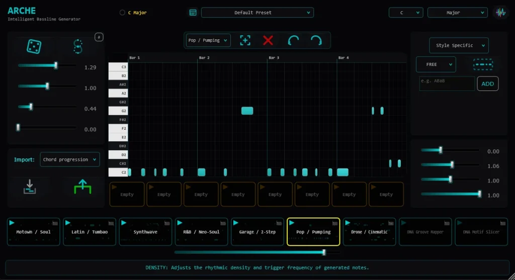 Dystopian Waves Arche - GUI