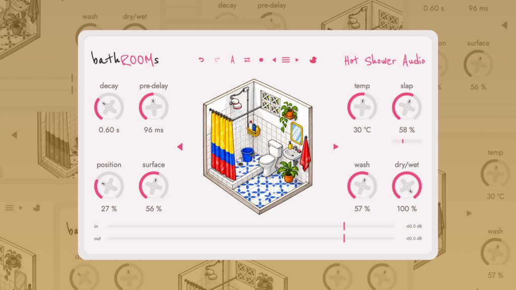 Hot Shower Audio bathROOMs - vignette