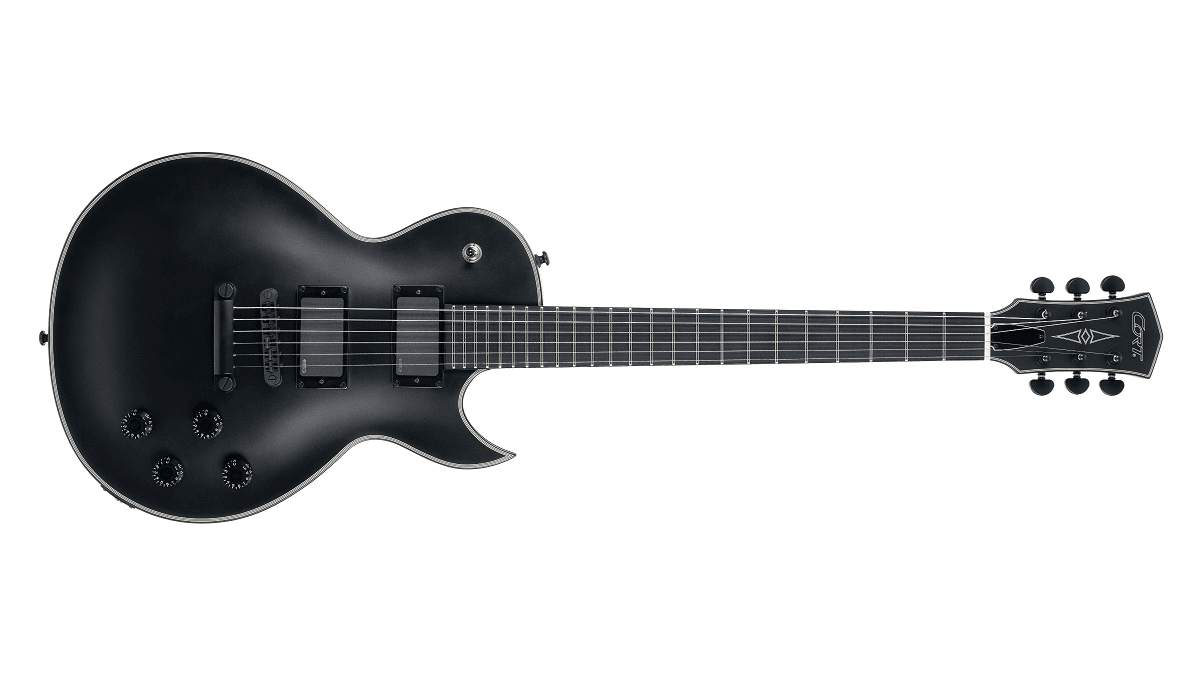 Cort CR300MT / Black Satin - vue de face