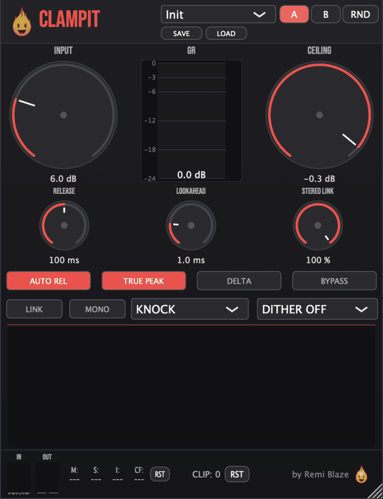 Remi Blaze Clampit - GUI