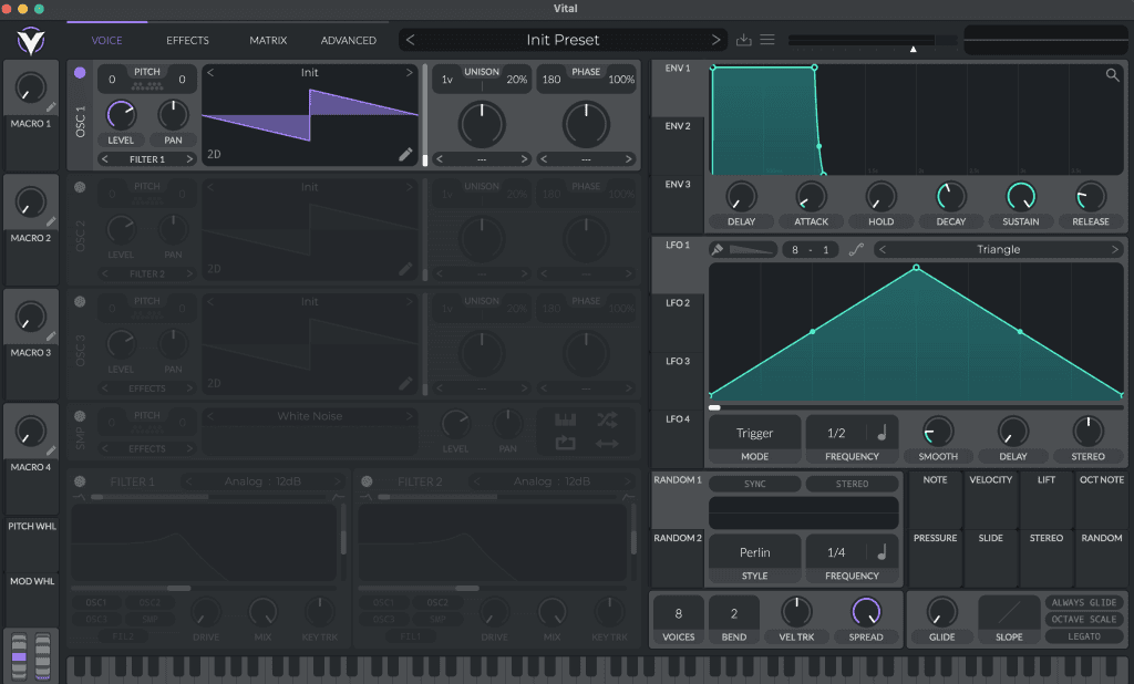 Interface de Vital