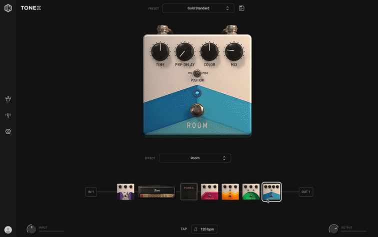 IK Multimedia TONEX 2.0 Player - GUI 3