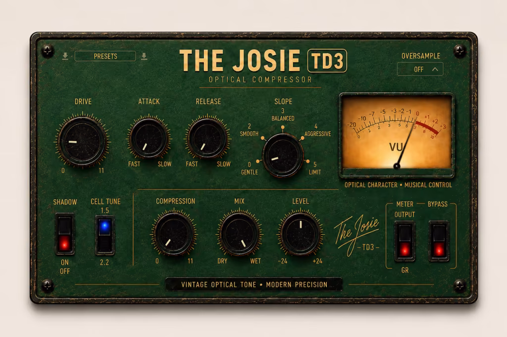 Sonic Labs Audio The Josie TD3 - GUI