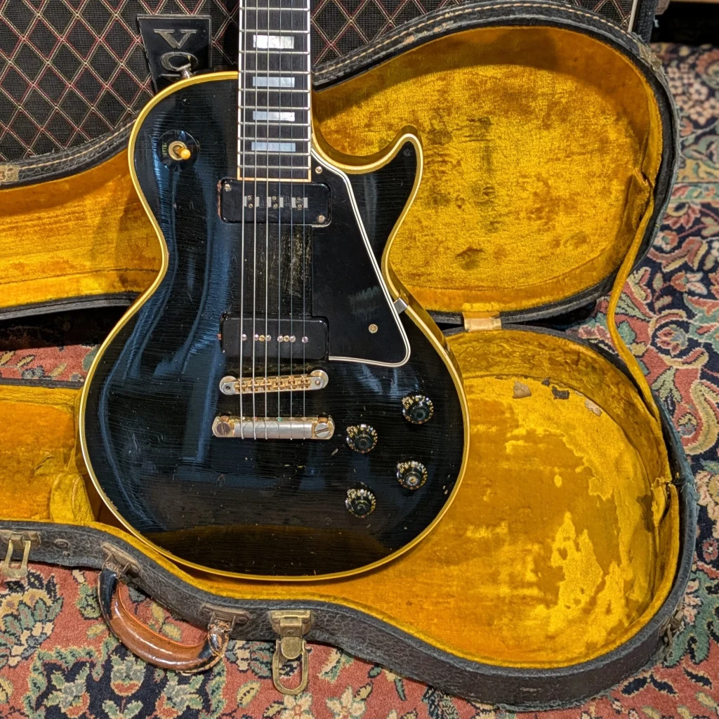 Guitares de légende : Gibson Les Paul / Les Paul Custom "Black Beauty"