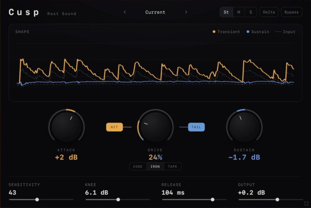 Rast Sound Cusp - GUI