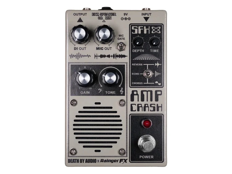 Rainger FX + Death by Audio / Amp Crash - face supérieure