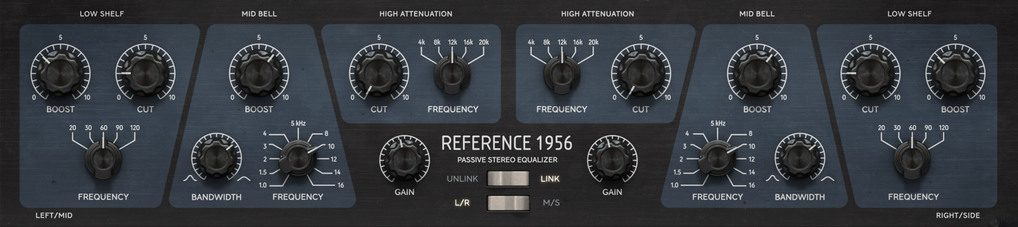Softube Reference 1956 Equalizer / GUI