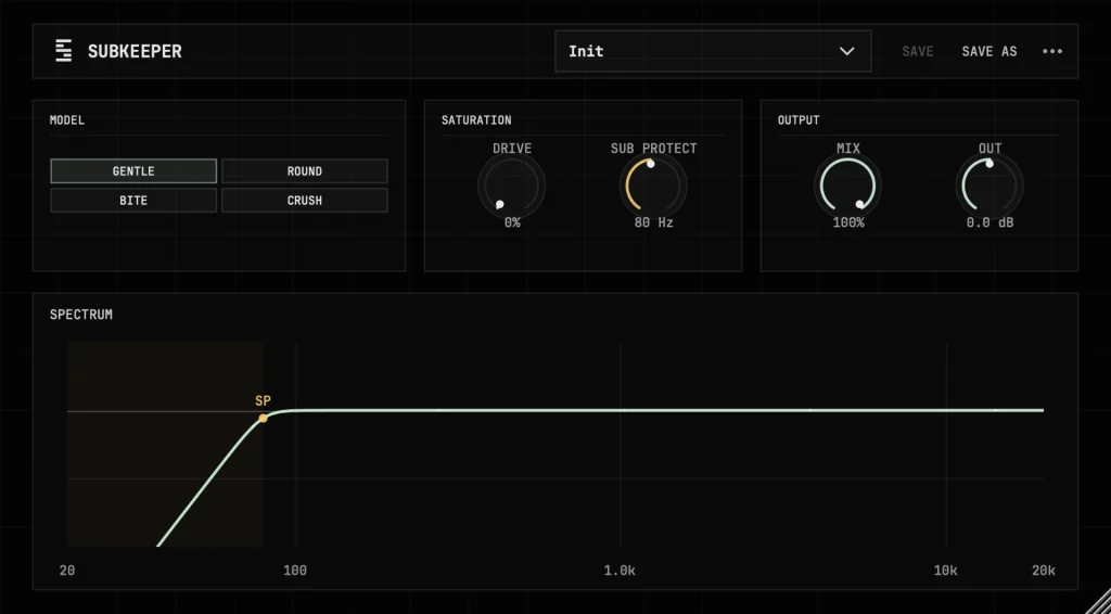 Stemwire Subkeeper Saturator - GUI