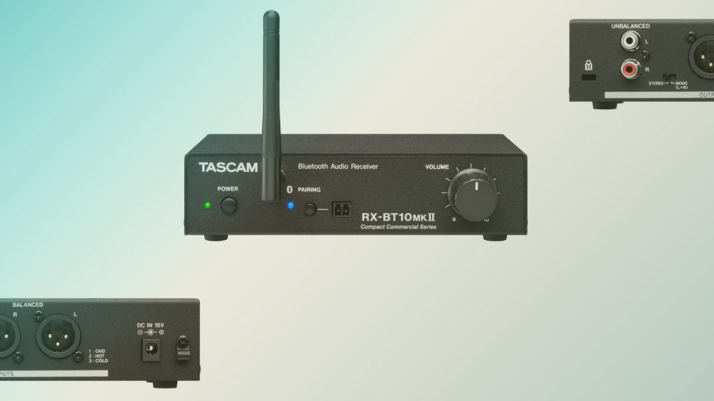 Tascam RX-BT10MKII - vignette