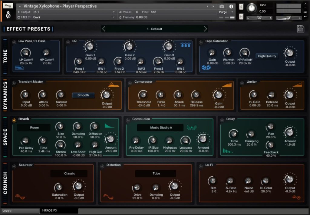 Versilian Studios Calderwood Drums - GUI2