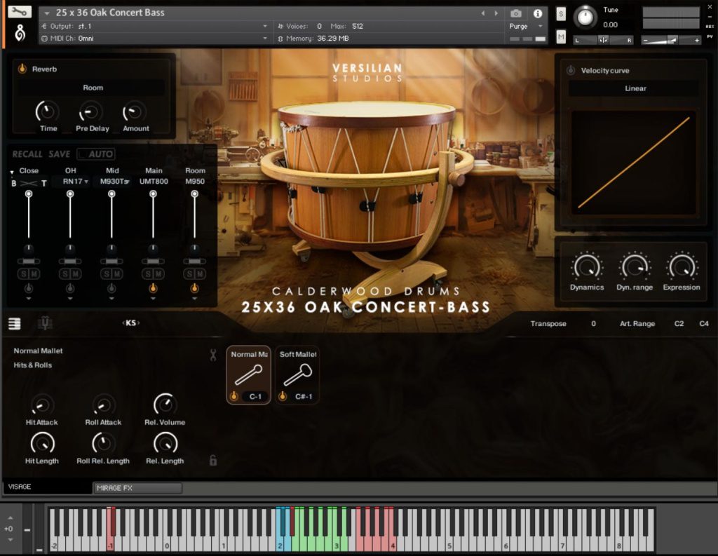 Versilian Studios Calderwood Drums - GUI1