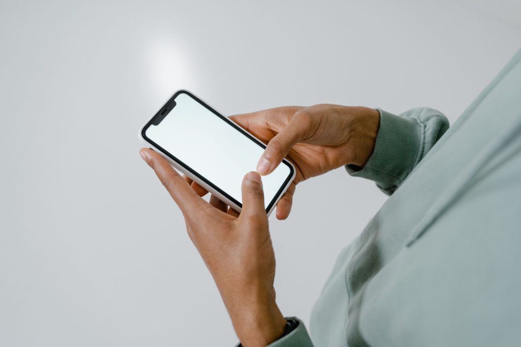 Scrolling de téléphone