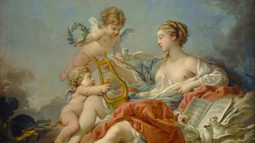 Allégorie de la musique, François Boucher, 1752.