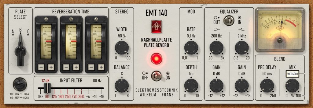 UAD EMT 140 Plate / Native / GUI