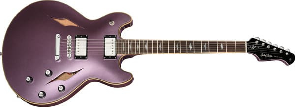 Harley Benton HB-35TL / Burgundy - vue de face