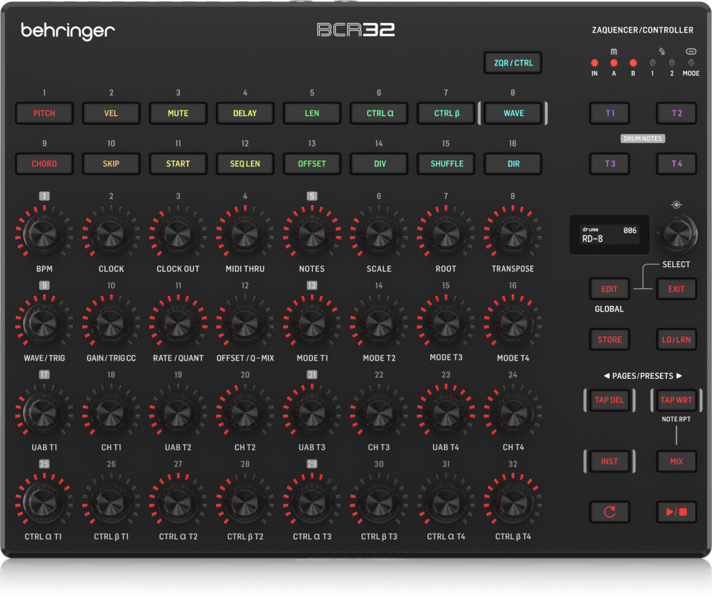 Behringer BCR32 / Vue de face