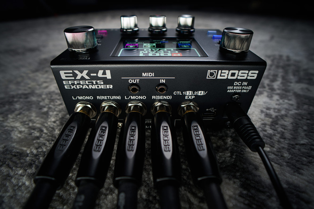 Boss EX-4 / Connexions