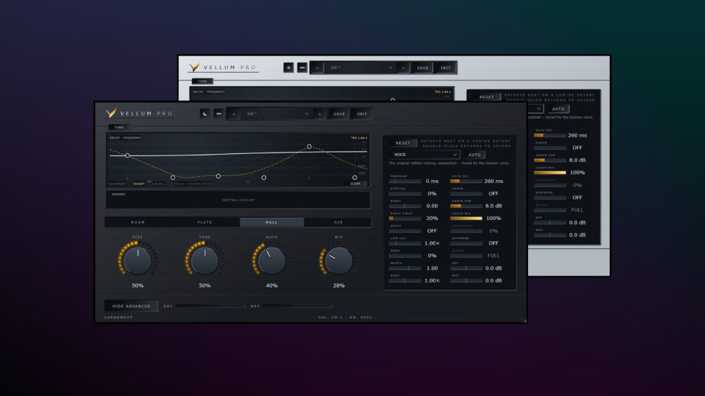 Carbon DSP Vellum Pro / Vignette