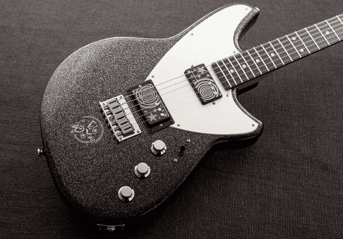 Reverend Billy Corgan Signature Z-One Infinite Sadness Edition / Black Sparkle - vue de face 1