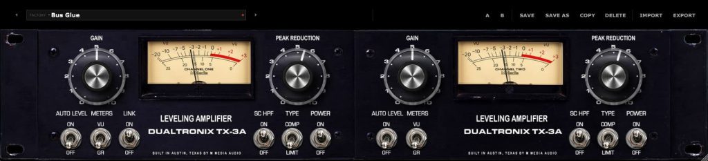 M Media Audio Dualtronix / GUI
