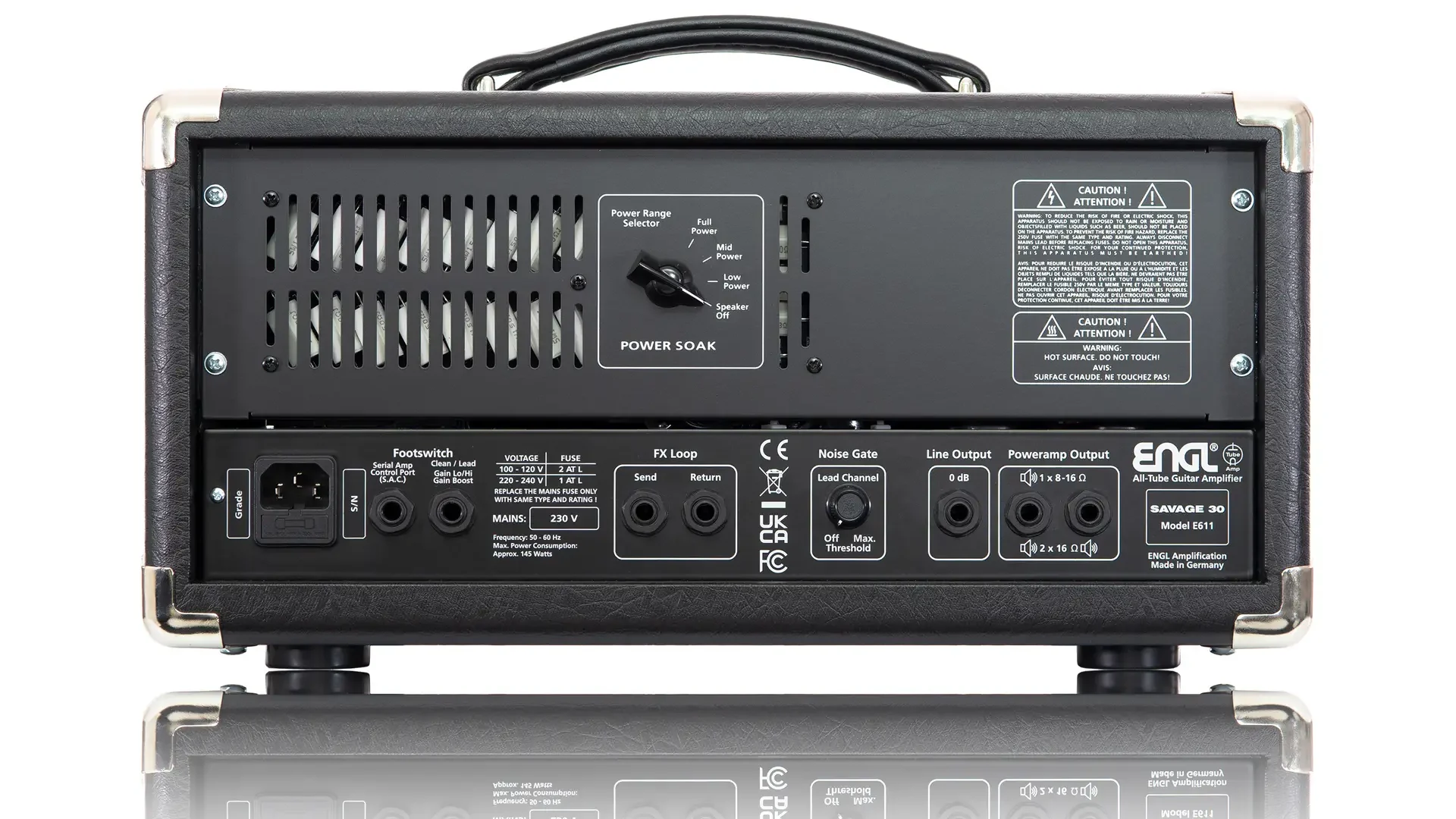 Engl E611 Savage 30 - vue arrière