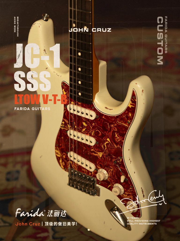 Farida Guitars JC-1 / Vue de face