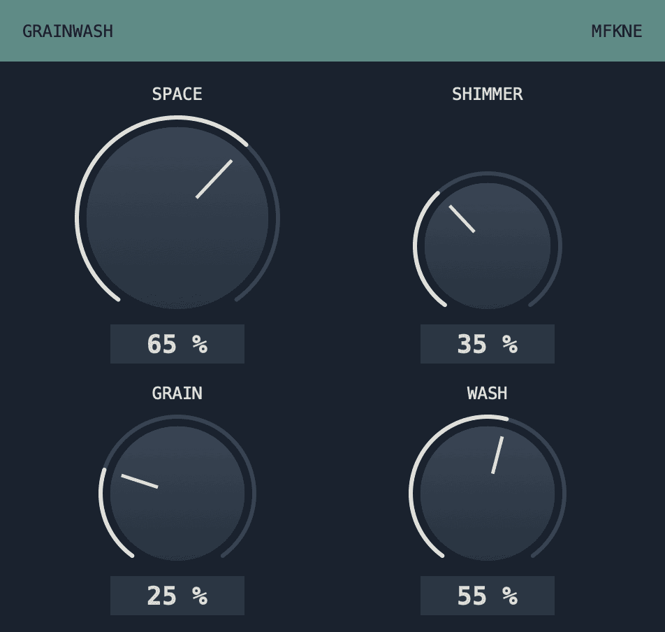 MFKNE Grainwash / GUI
