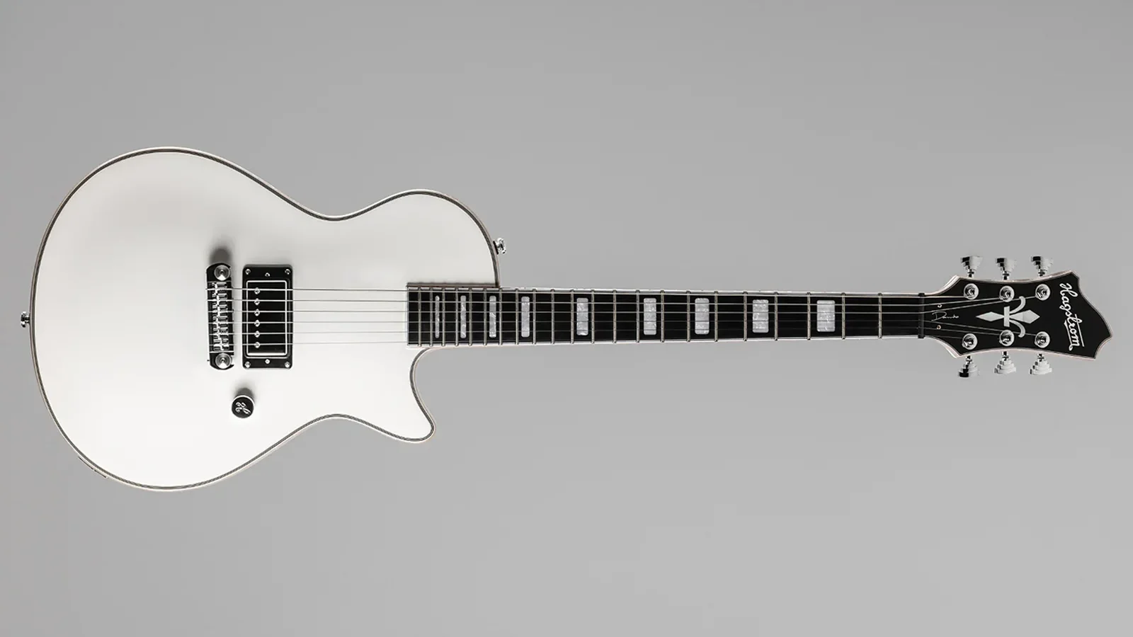 Hagstrom Ultra Max – Danko Jones Signature / White - face avant