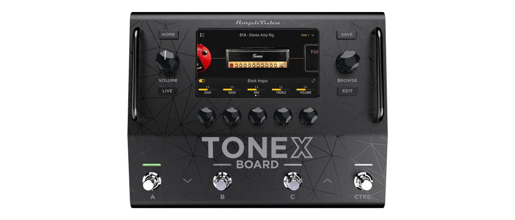 IK Multimedia ToneX Board - Vue de face