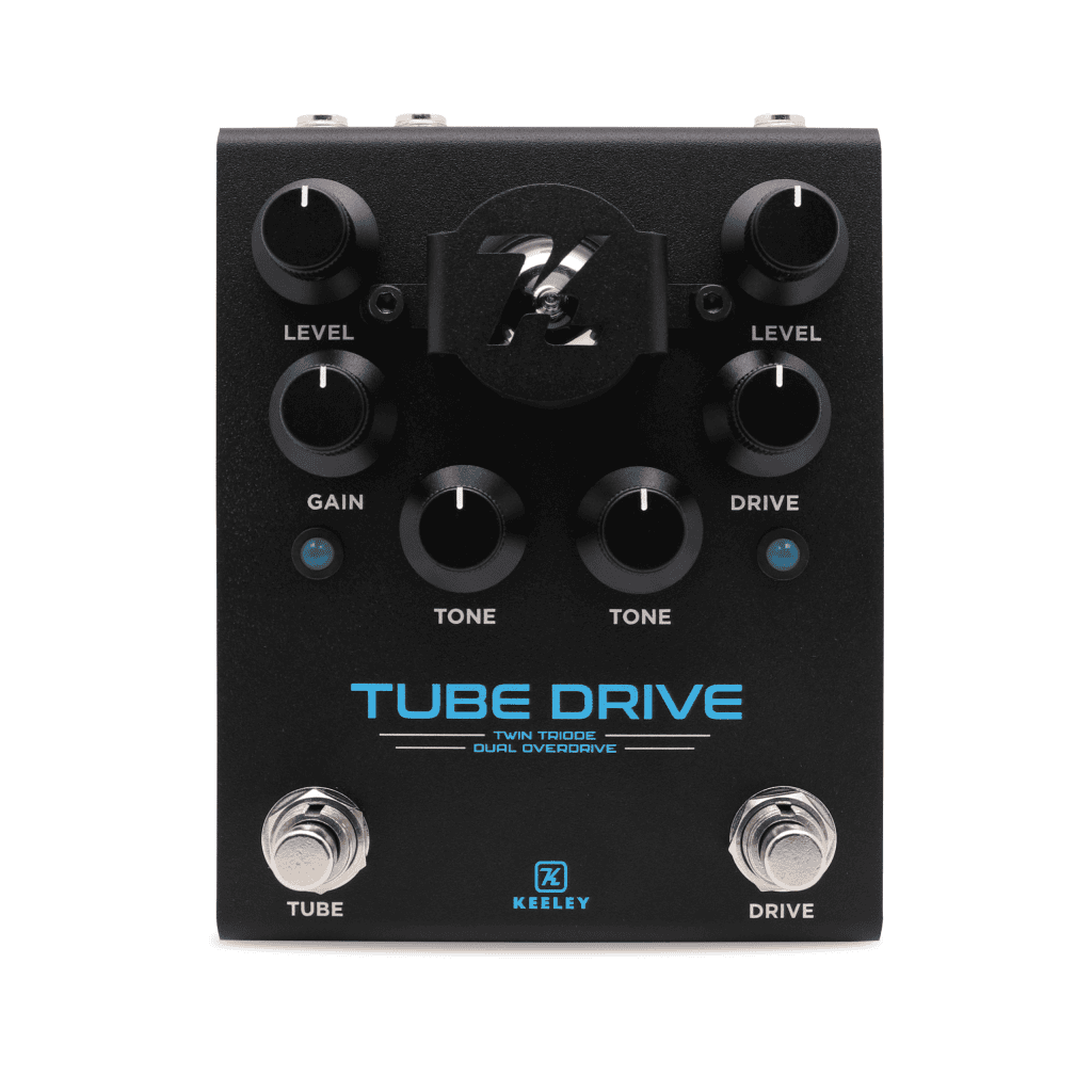 Keeley Electronics Tube Drive Twin Triode Dual Overdrive - Face supérieure