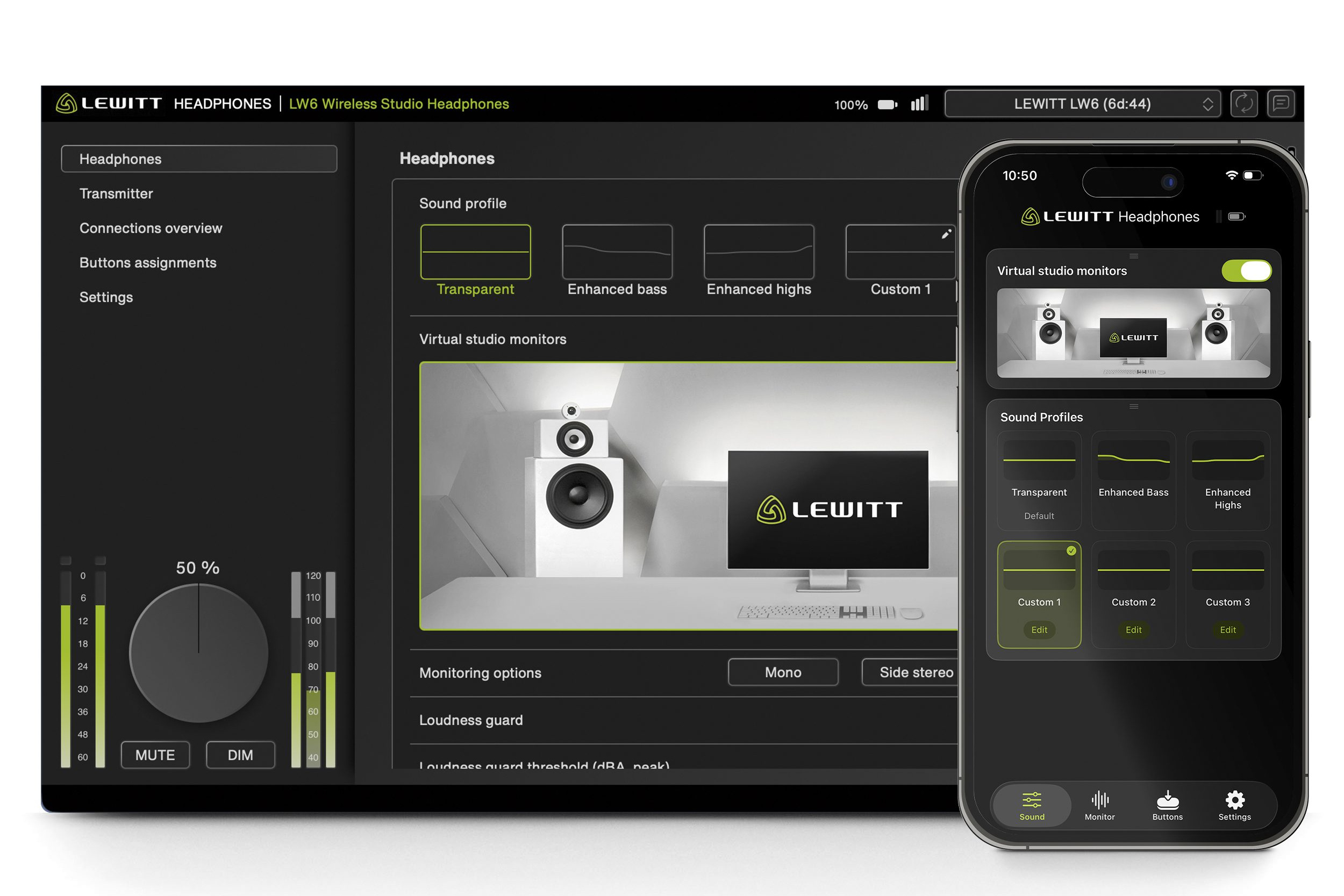 Lewitt LW6 / application