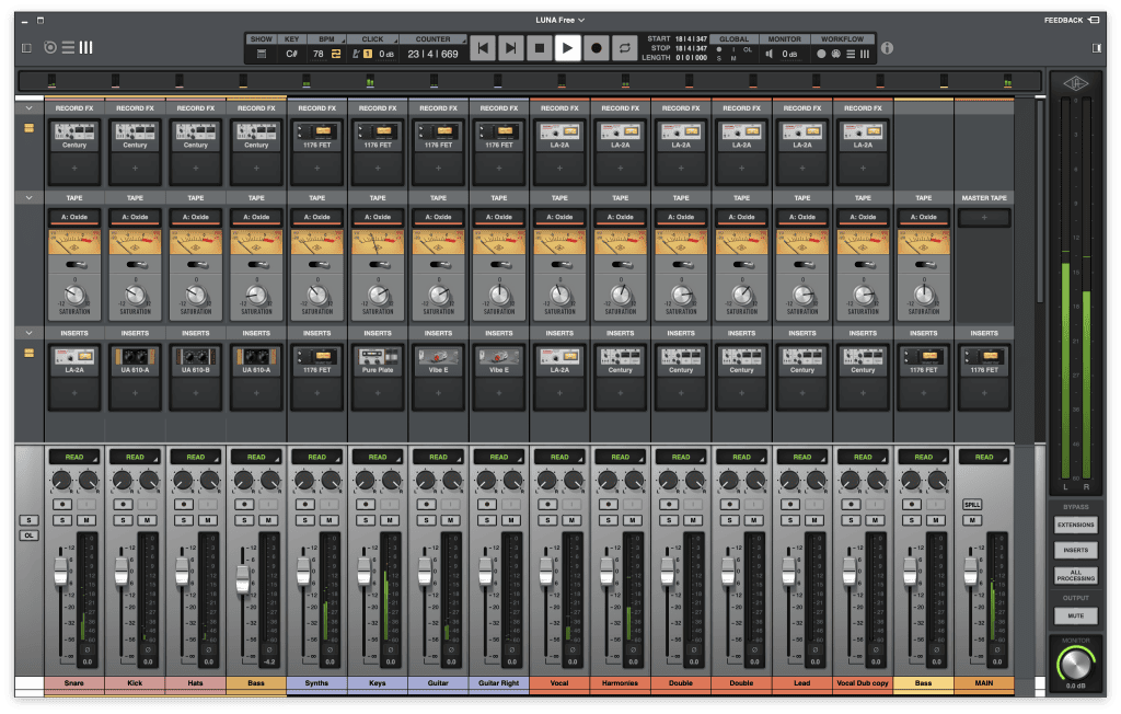LUNA Free 3.0 / Mix View