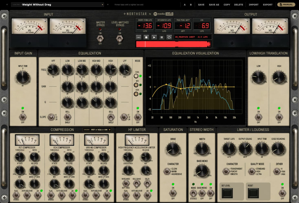 M Media Audio Northstar / GUI