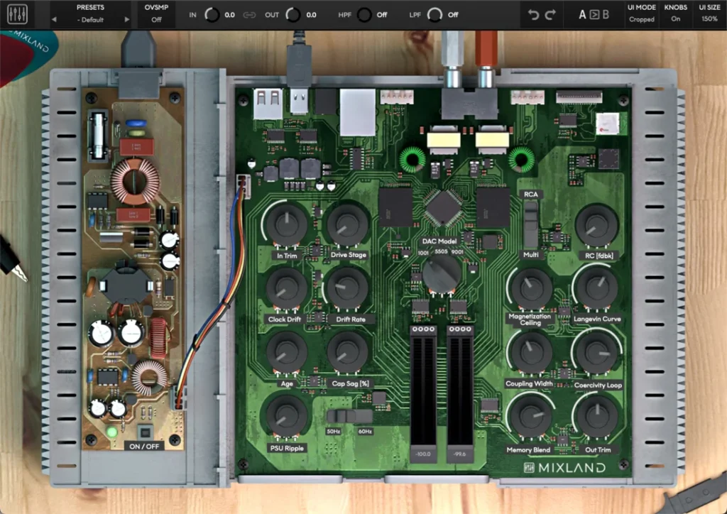 Mixland Grey Matter / GUI