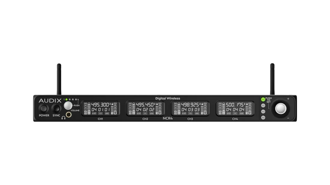Audix NCR4 / Vue de face