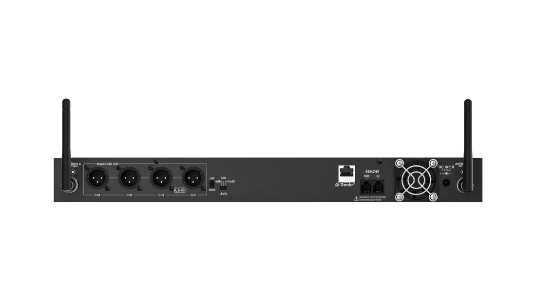 Audix NCR4 / Vue arrière