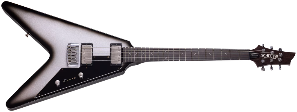 Schecter Nick Johnston USA V-1 / vue de face