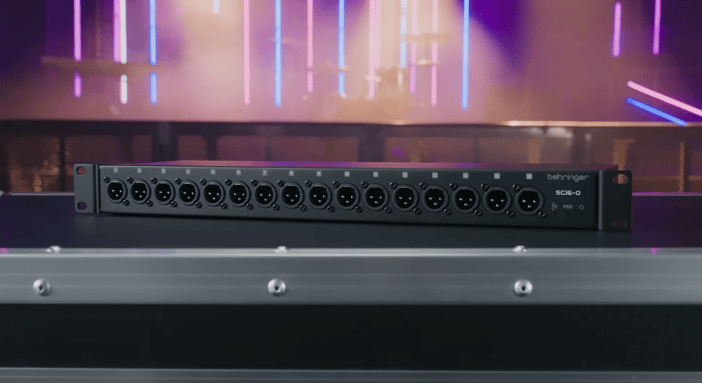 Behringer SC16-O / vue de face