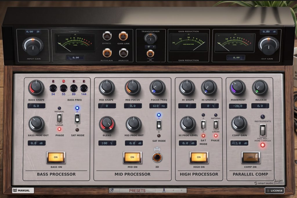 Smart Audio Plugins Timbral Box / GUI