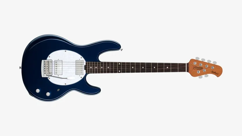Sterling by Music Man StingRay II / Blue Pearl - vue de face