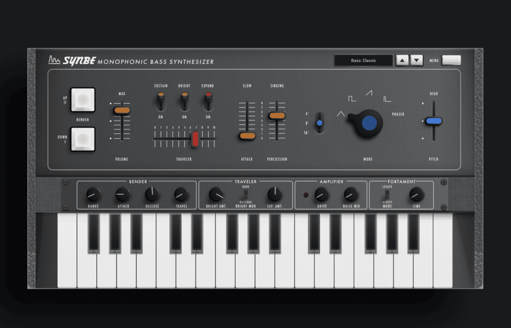 Hügelton Instruments SynBe - GUI
