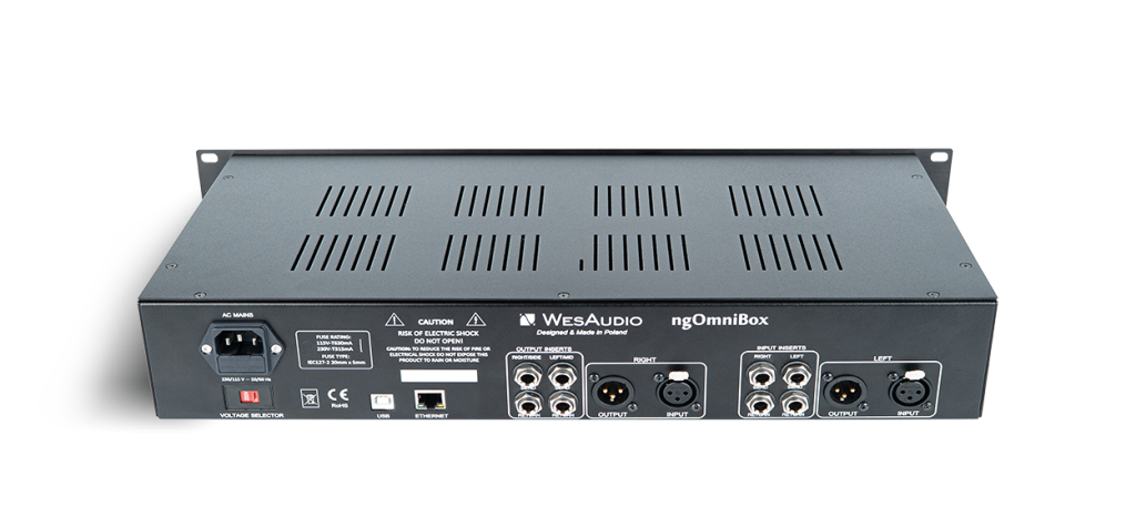 Wes Audio ngOmniBox / Connexions