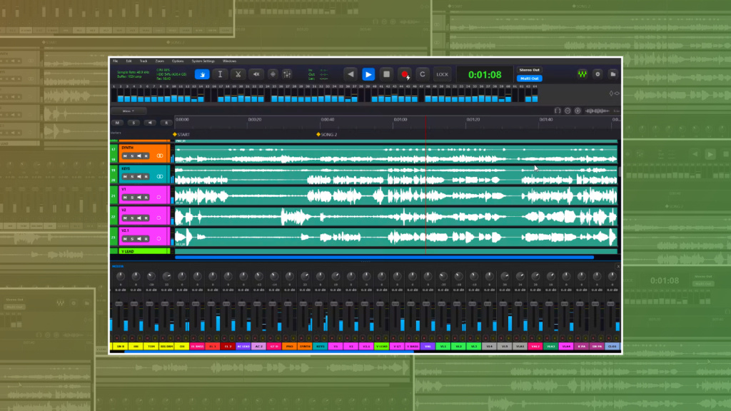 Waves Tracks Live 2.0 / Vignette