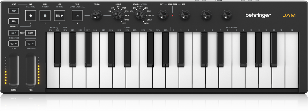 Behringer Jam / Vue de face