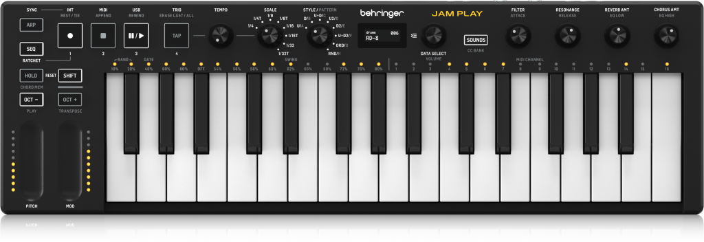 Behringer Jam Play / Vue de face