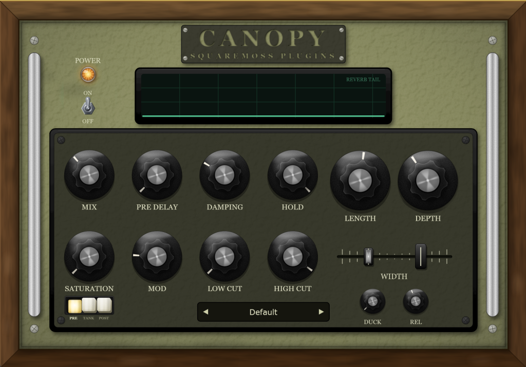 Squaremoss Plugins Canopy / GUI