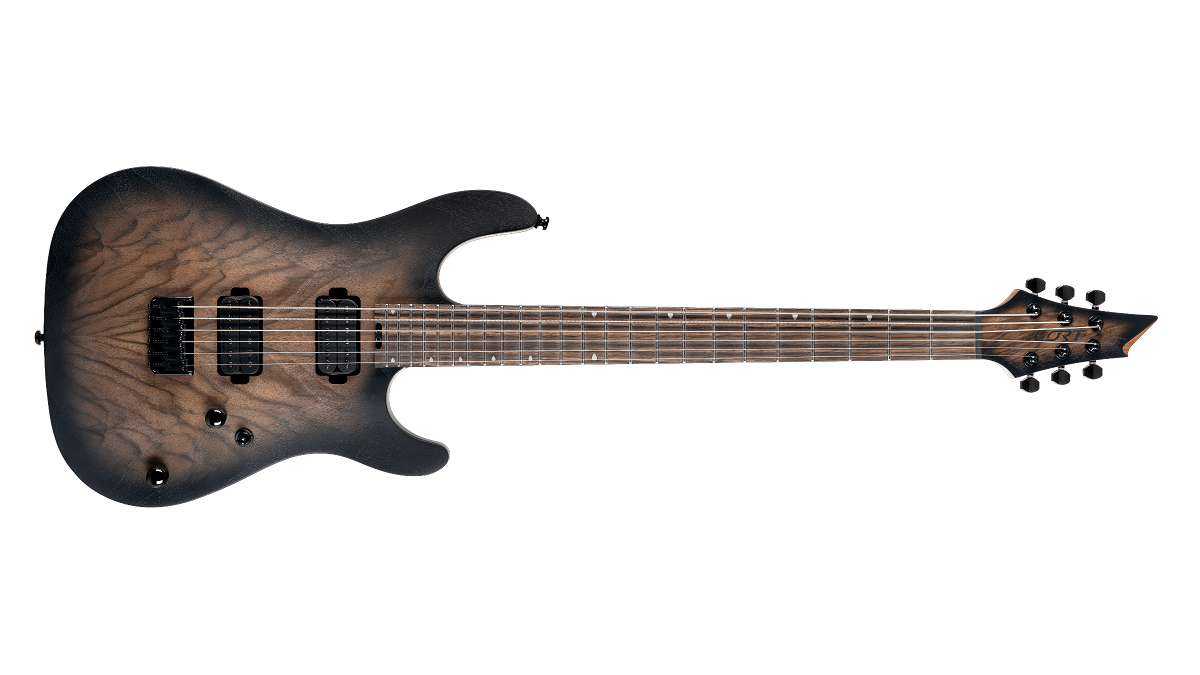 Cort KX500 Baritone / Natural Black - face avant